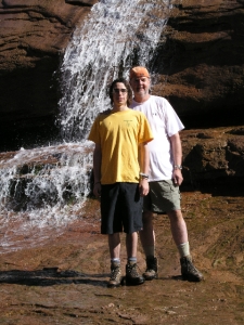 Keet Seel waterfall